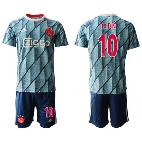 Camisolas de futebol AFC Ajax Dusan Tadic 10 Criança Equipamento Alternativa 2020/21 Manga Curta